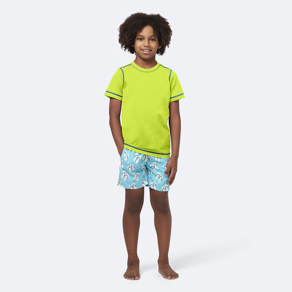 Solid Lime Short Sleeve