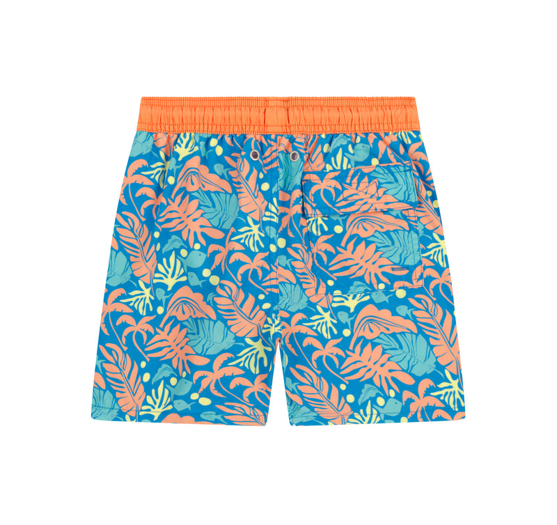 Blue & Orange Botanical