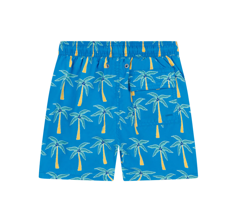 Blue & Green Palm
