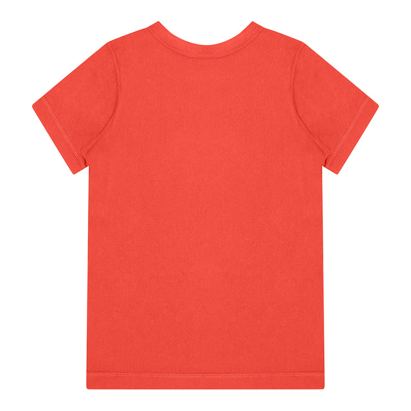 Boys Rash Vest | Solid Red Short Sleeve | Rashie – Tom and Teddy Australia