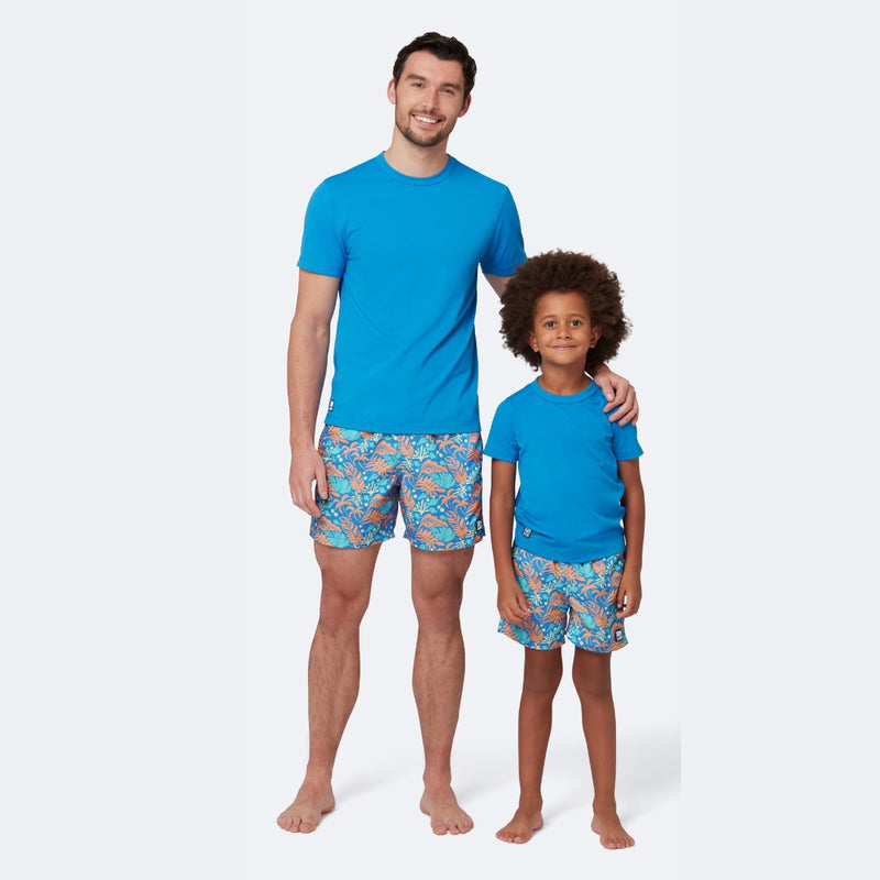 Blue & Orange Botanical Set