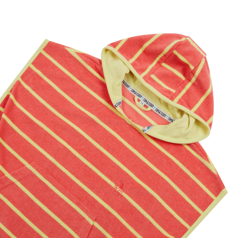 Coral & Lime Stripe