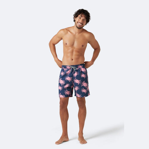Navy & Pink Crab