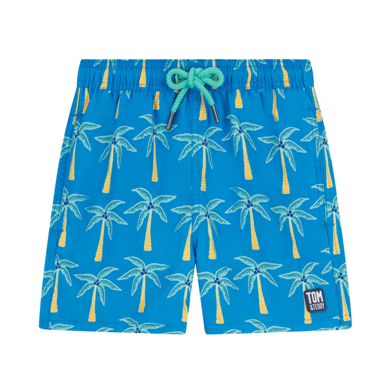 Blue & Green Palm